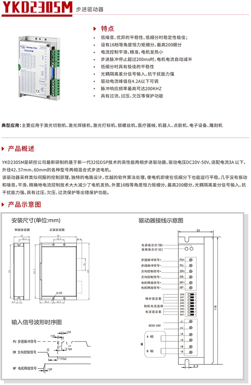 YKD2305M产品详情
