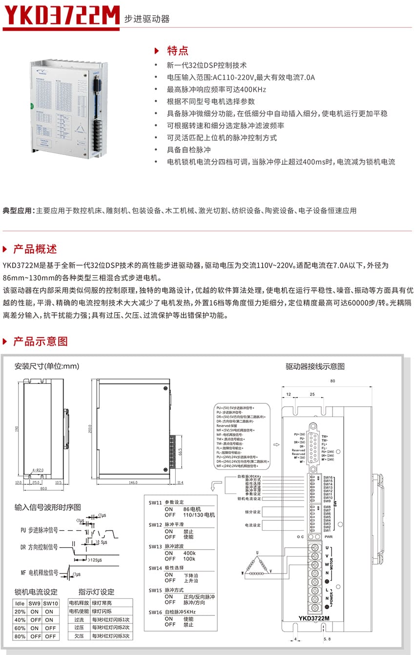 YKD3722M说明书